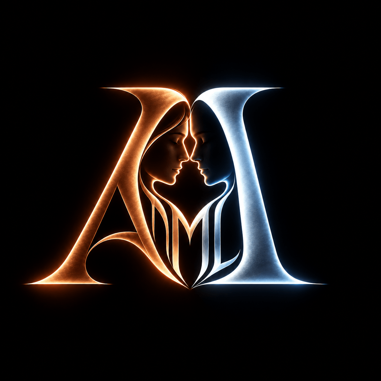 The ANMLI mark, warm half